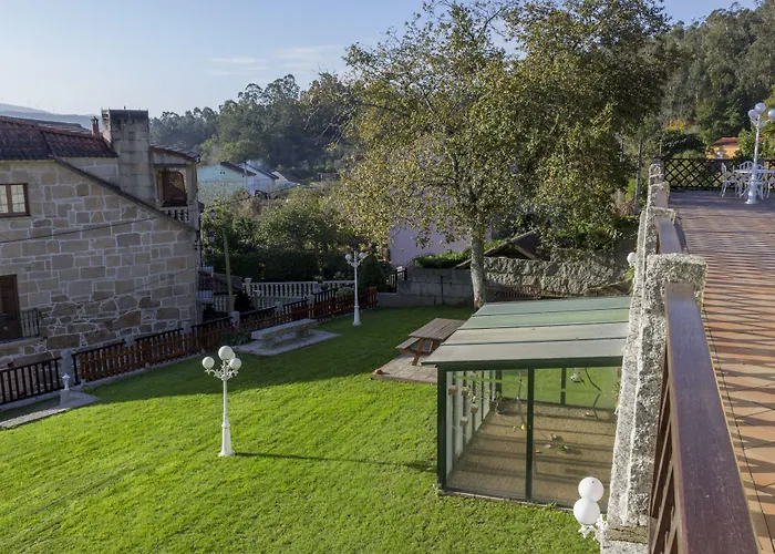 منزل ريفي Casa Antiga Do Monte Padrón